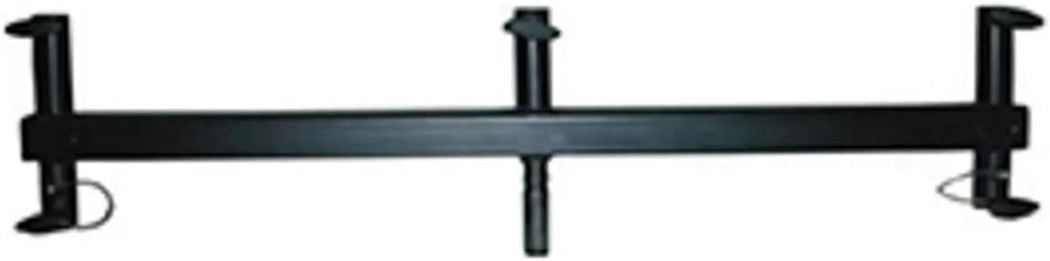 Kupo Junior Multi Header Lighting Bar, Steel Rigging Accessory with 5 Junior Receivers for Photography and Video Studio Mounting, 40" - Silver (KG004111)