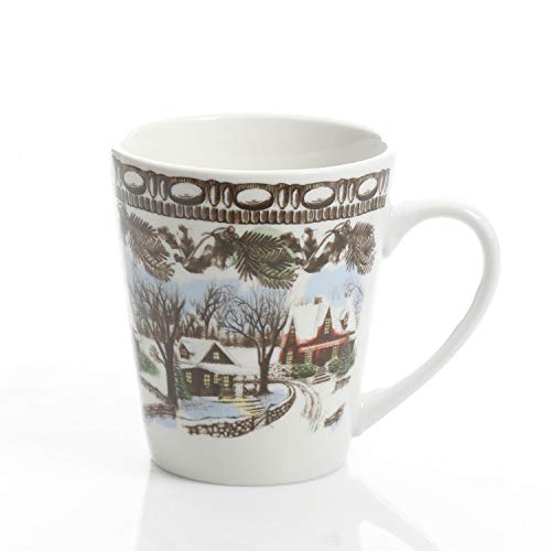 Gibson Soho Lounge 102001.16RM Gibson Home Christmas Toile 16 Piece Dinnerware Set thumb #6