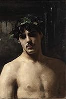 Man Wearing Laurels: LGBTQ Themed Lined Notebook Journal 1795608064 Book Cover