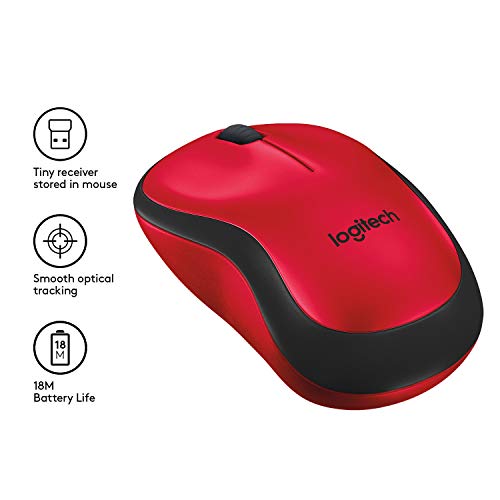 Image of Logitech M221 Silent Wireless Mouse with Logitech H111 Stereo Headset