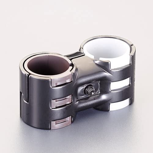 エスコ パイプラック用 ヒンジメタルジョイント ブラック EA976BY-136