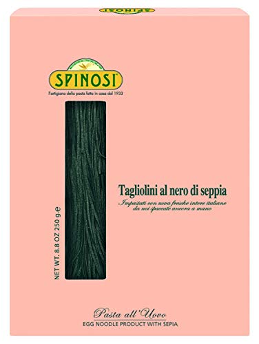 Pasta all' Uovo Tagliolini Nero di Seppia 250 gr