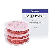 Algopix Similar Product 15 - Geesta Burger Patty Papers for Burger