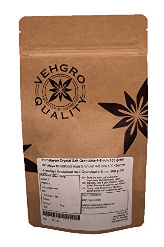Holyflavours | Himalaya Kristalzout Roze Granulaat 4-8 Mm | Natuurlijk Zout - Afbeelding 3