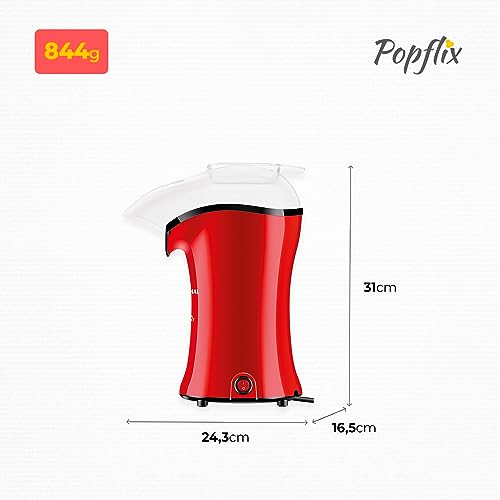 Pipoqueira Popflix, Mondial, Vermelho, 1200W, 110V - PP-03 glide