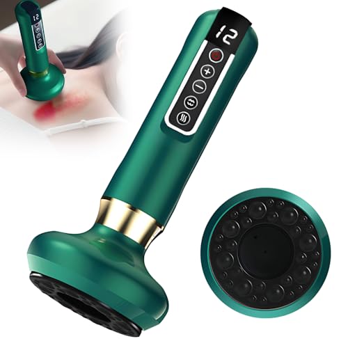 Cellulite Massagegerät, HOVCEH Elektrisch Intelligent Cellulite-Massagegerät, 12-Stufige Tragbares Verstellbares Schröpfgerät, Anti Cellulite Vakuum-Massagegeräts für Bauch, Taille, Arme, Beine Cellulite Massagegerät, HOVCEH Elektrisch Intelligent Cellulite-Massagegerät, 12-Stufige Tragbares Verstellbares Schröpfgerät, Anti Cellulite Vakuum-Massagegeräts für Bauch, Taille, Arme, Beine