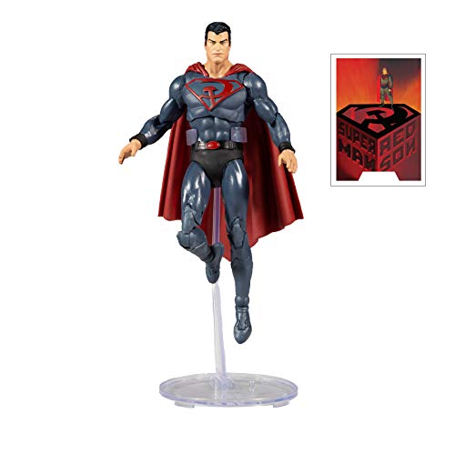 Mcfarlane Toys Dc Multiverse Superman: Red Son 7" Action Figure #TOP1