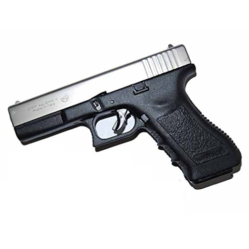 BRUNI PISTOLA A SALVE IN METALLO GAP G17 8 MM NERA/NICHEL
