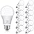 Yochoice 12Pack A19 LED Light Bulbs 100 Watt Equivalent 5000K Daylight White, No Flicker E26 Medium Screw Base Bulbs, 1100Lumens, Non Dimmable