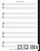 Blank Sheet Music for Piano: Book | Notebook | Journal | 8.5" x 11" | 110 Pages - 55 Sheets | 5 Staves per Page ( Double ) with Clefs for Piano