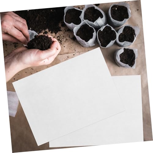 JOINPAYA 200pcs Germinating Paper for Soilless Vegetable Cultivation Planting Supplies Easy to Use Sprout Plate for Seedling Trays - Image 4