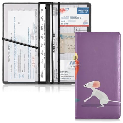 Organizador para Documentos de Cuero Slim miniatura 6