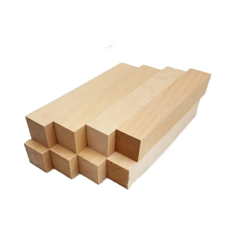 Pine Wood Carving Blocks 12 Inch – 5 Pcs Solid Natural Pine Wood Square Blanks (1.5 x 1.5 x 12 Inch) for DIY Craft, Whittling, Furniture Support & Unfinished Woodworking Projects, Kids or Adults-image-39