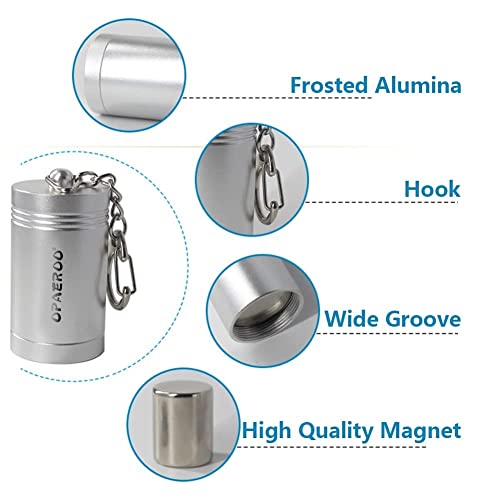 Image of Opaeroo Rare Earth Magnets Tag Tool Security Tags Removal Tool 12000GS Sensor Remover Magnetic Tag Detacher for Clothes Tags Hook, Silver