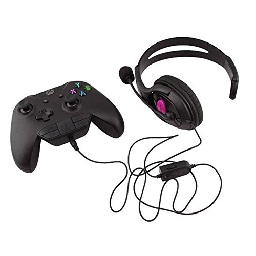 image for KOBWA Stereo Headset Adapter Headphone Converter for Xbox One Game Con