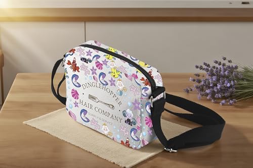 WCGXKO Mermaid Princess Crossbody Bag Cartoon Princess Gift Fairy Princess Gift4