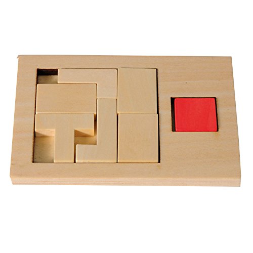 Preisvergleich Produktbild Fridolin 17534 - Logikspiel Lückenfüller T-Quadrat