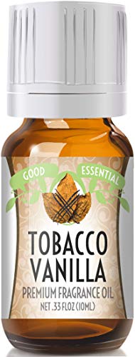 Tobacco Vanilla Scented Oil by Good Essential (Premium Grade Fragrance Oil) - Perfect for Aromatherapy, Soaps, Candles, Slime, Lotions, and More!