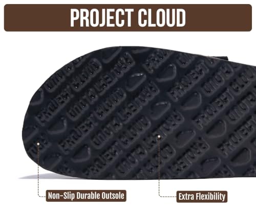 Image of Project Cloud 100% Genuine Leather Moccasin-Style Clogs for Women - Memory Foam and Water Resistant Mules Slip-on - Non-Slip and Durable Clogs Casual Shoes for Women Footwear