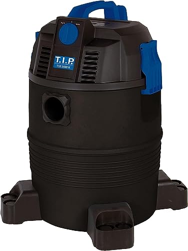 T.I.P. Aspirateur Boues Puissant TSS 1600 K - Nettoyage Automatique Piscine & Étang, Moteur 1600W, Réservoir 30L, Tuyau 4m Flexible