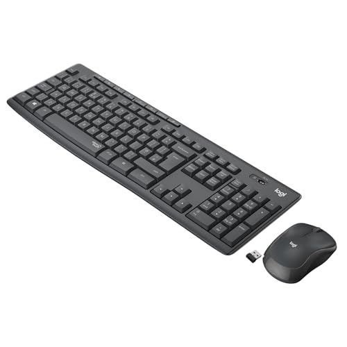 Logitech MK295 combo inalámbrico silencioso teclado y ratón USB