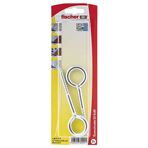 Preisvergleich Produktbild Fischer Ösenschraube GS 8X80 K, 2 Stück