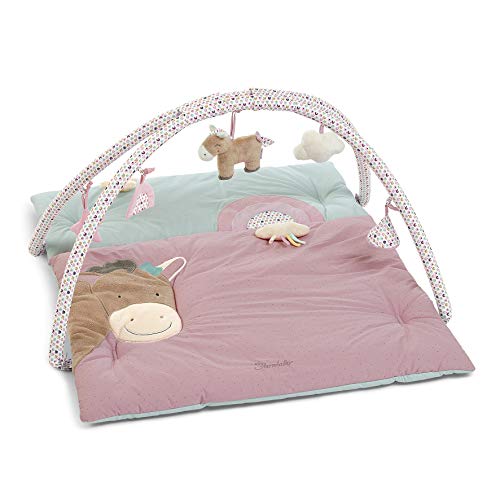 Sterntaler 9122003 Spielbogen Pony Pauline, Alter: 0-18 Monate, 100 x 80 cm