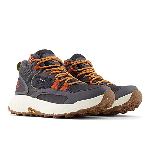 New Balance New Balance Women's Fresh Foam X Hierro V1 Mid-Cut Trail Running Shoe, Black/Magnet/Cayenne, 9.5 M