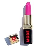 MODE Fuchsia Pink Lipstick Virgin Matte Areni Noir VERY CHAUD Long Lasting Pigment Rich Lip Color, Nourishing Natural Skincare Fruit Oils, Organic Shea Butter, Made in NY USA