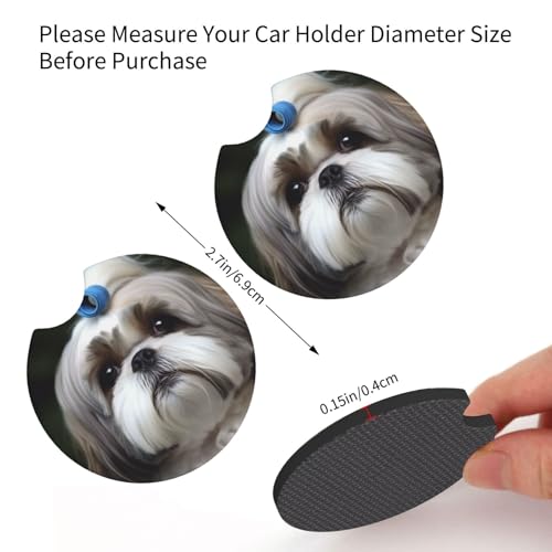 Portavasos para Carro 2 Piezas con Diseño Anti-deslizante Neopreno miniatura 2