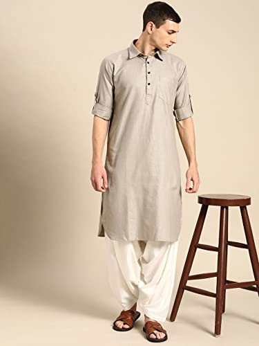 Image of Rajubhai Hargovindas Men's Premium Pathani Kurta