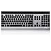 Produktbild Rapoo E9270P kabellose Tastatur wireless Keyboard ultraflaches 4 mm Tastaturdesign aus Edelstahl und Aluminium 9 Monate Batterielaufzeit DE-Layout QWERTZ PC & Mac - schwarz/silber