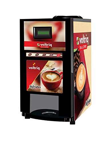 Voltriq DRINK SUCCESS Coffee Machine 4 Lane | Fully Automatic Tea & Coffee Vending Machine | For Offices, Shops and Smart Homes | Make 2 Varieties Of Coffee Tea With Premix | No Milk Required