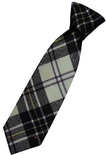 Cravate en laine écossaise MacPherson Dress Tartan pour costume chic d'homme