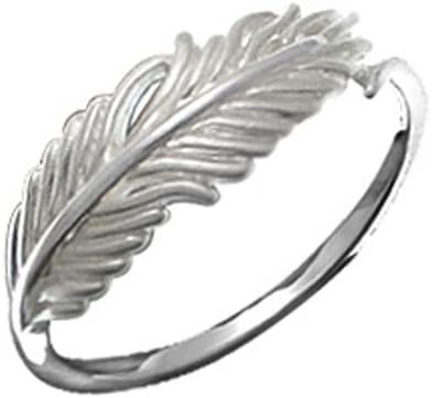 Boma Sterling Silver Feather Ring - Size 5