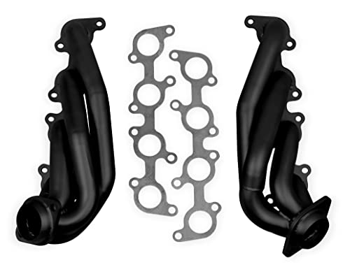 Flowtech 91674FLT Shorty Headers - Black Painted