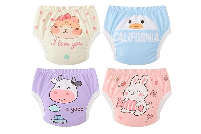 Dharmnirdosh Eco-Friendly Reusable Baby Cloth Diaper | Soft, Absorbent & Skin-Safe | Size-S | Multicolor (1, Multicolor, 0-12 Month)-image-3