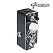 Sondery Metal Distortion Pedal for Electric Guitars, 3 Modes of Solo Turbo and Normal, Warm Smooth Wide Range of Vintage Distortion Sound, Mini Effect Pedal True Bypass, Art Design Series