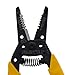 IDEAL Electrical 45-416 Premium Reflex T-6 Stripper - 14-26 AWG, Wire Stripper with Thumb Rest, Plier Nose, Slide Lock, Textured Grips