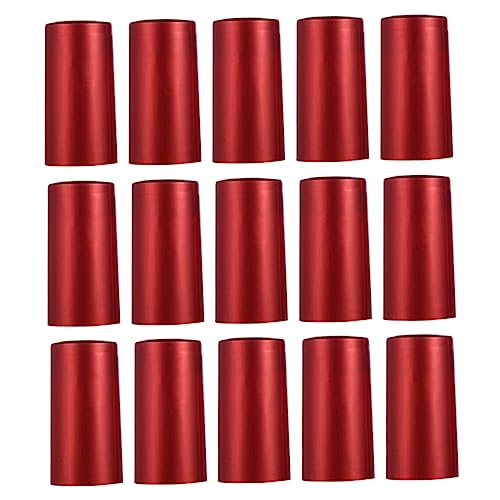 Mikinona 200pezzi Capsule Termoretraibili per Bottiglie di Vino Rosso Pellicole Termorestringenti Flessibili Copertura Sigillante Antipolvere con Chiusura Facile per Conservazione Aromi