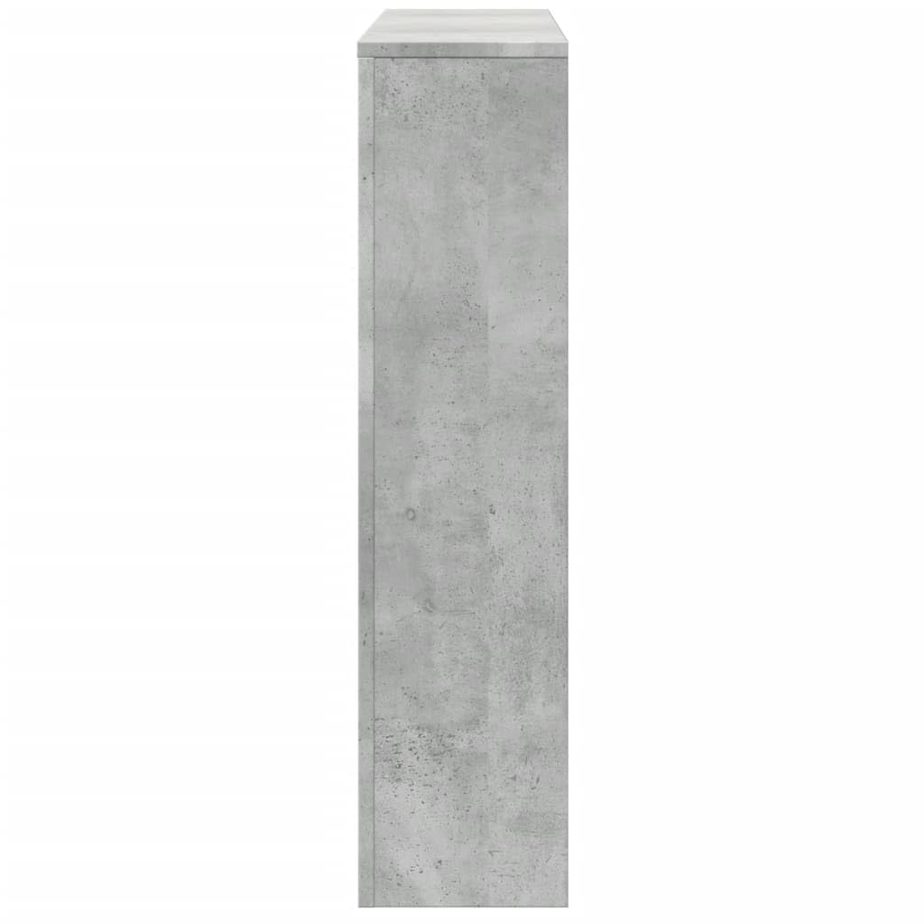 Radiatorombouw 175x20x82 cm bewerkt hout bruin