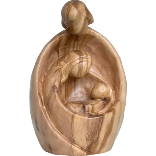 Crèche de Noël artisanale idée cadeau idéal en bois de tradition