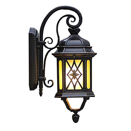 Lumière murale de style européen pour illuminer vos soirées sur la terrasse