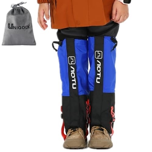 UNIQOCK ゲイター アウトドアゲーター 子供用 高耐久性 レッグカバー 軽量 登山スパッツ トレッキング アウトドア バイク 泥除け 砂よけ 雨雪悪天候対策