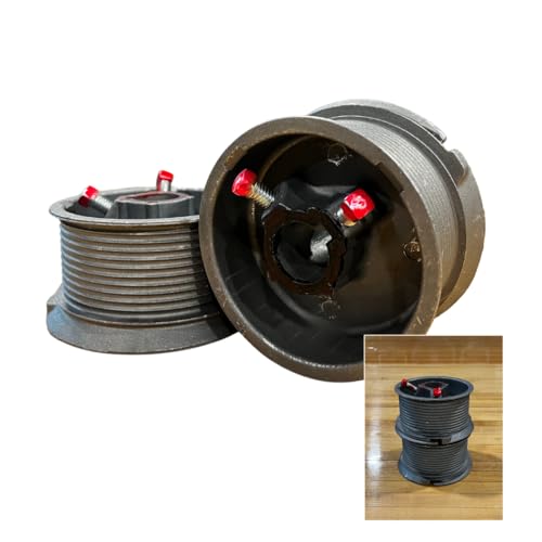 Garage Door Cable Drums D400-144 Replacement Pair for Up to 12' Doors
