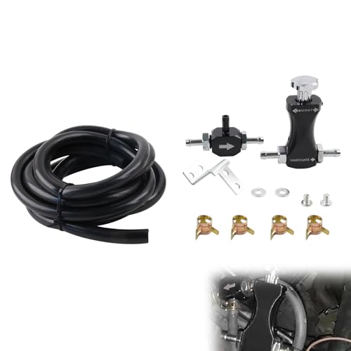 VVORHSBELL Manual Turbo Boost Controller Valve Universal Turbo Pressure Regulator for Cars, Performance Turbo Controller with Lightweight Design & Easy Installation