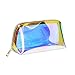 Longjet Holographic Makeup Bag Clear Cosmetic Bag Large Capacity Clear Toiletry Pouch