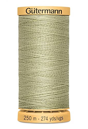 Hilo de algodón natural Gutermann 250m color 126 miniatura 1