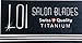 Loi Titanium Razor Blades Pack of 100