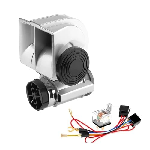 Claxon Moto Bocina De Aire 12 V Y 150 Db, Coche Doble Tono Súper Fuerte Para Camión, Motocicleta, Accesorio Para Automóvil, Altavoz